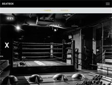 Tablet Screenshot of beatbox.com.mx